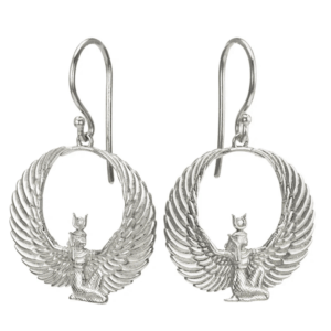 Alternative view of Isis Schmuck Ohringe silber