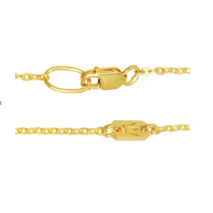 Alternative view of Ankerkette Gold 70 mm