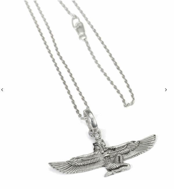 Isis Schmuck Anhänger silber – Bild 2