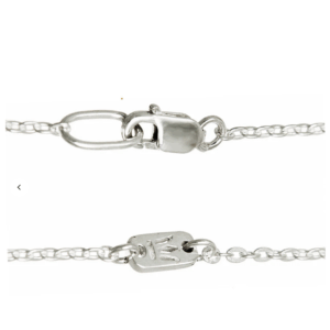 Alternative view of Ankerkette silber 60mm