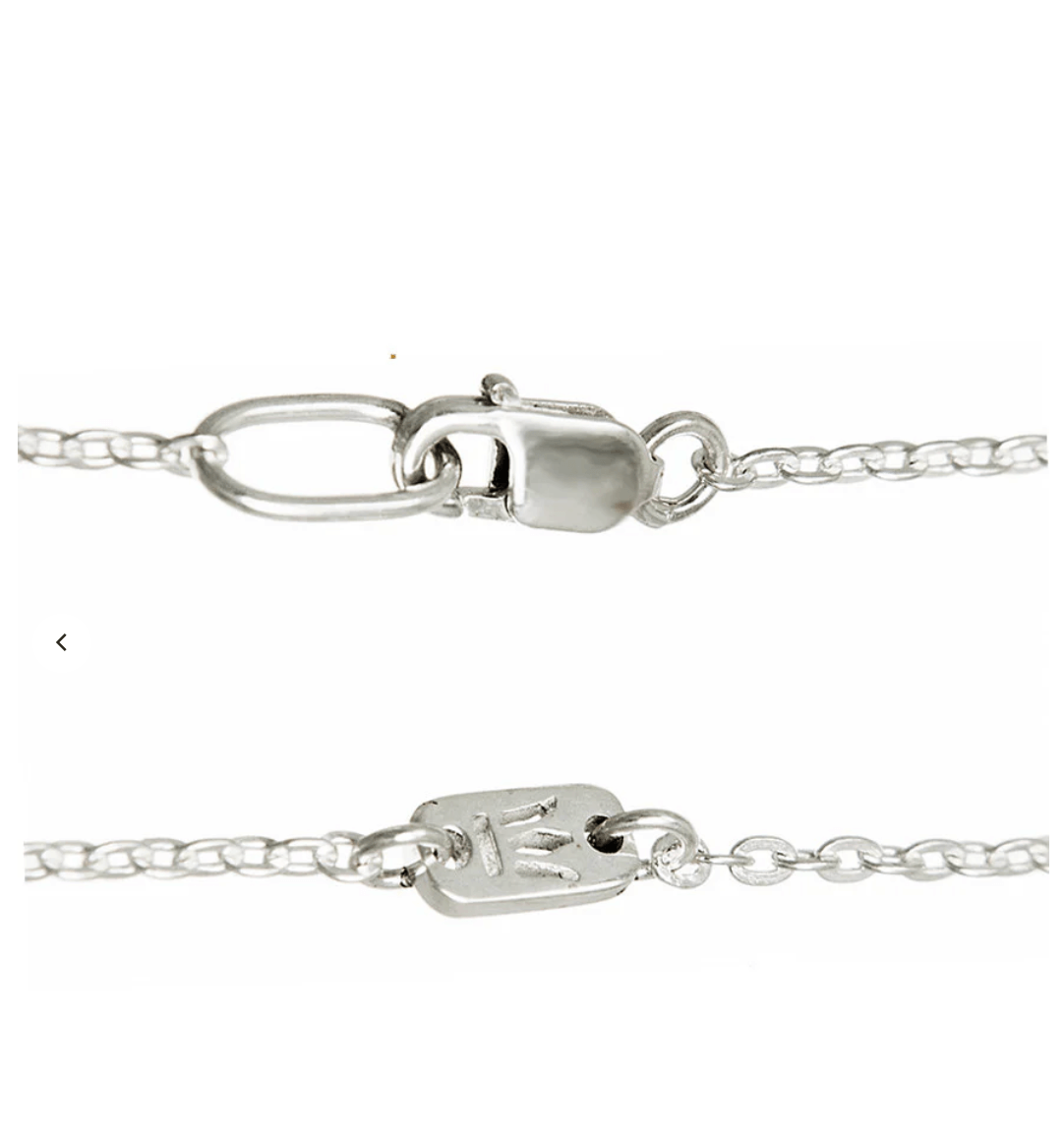 Ankerkette silber 45mm – Bild 2